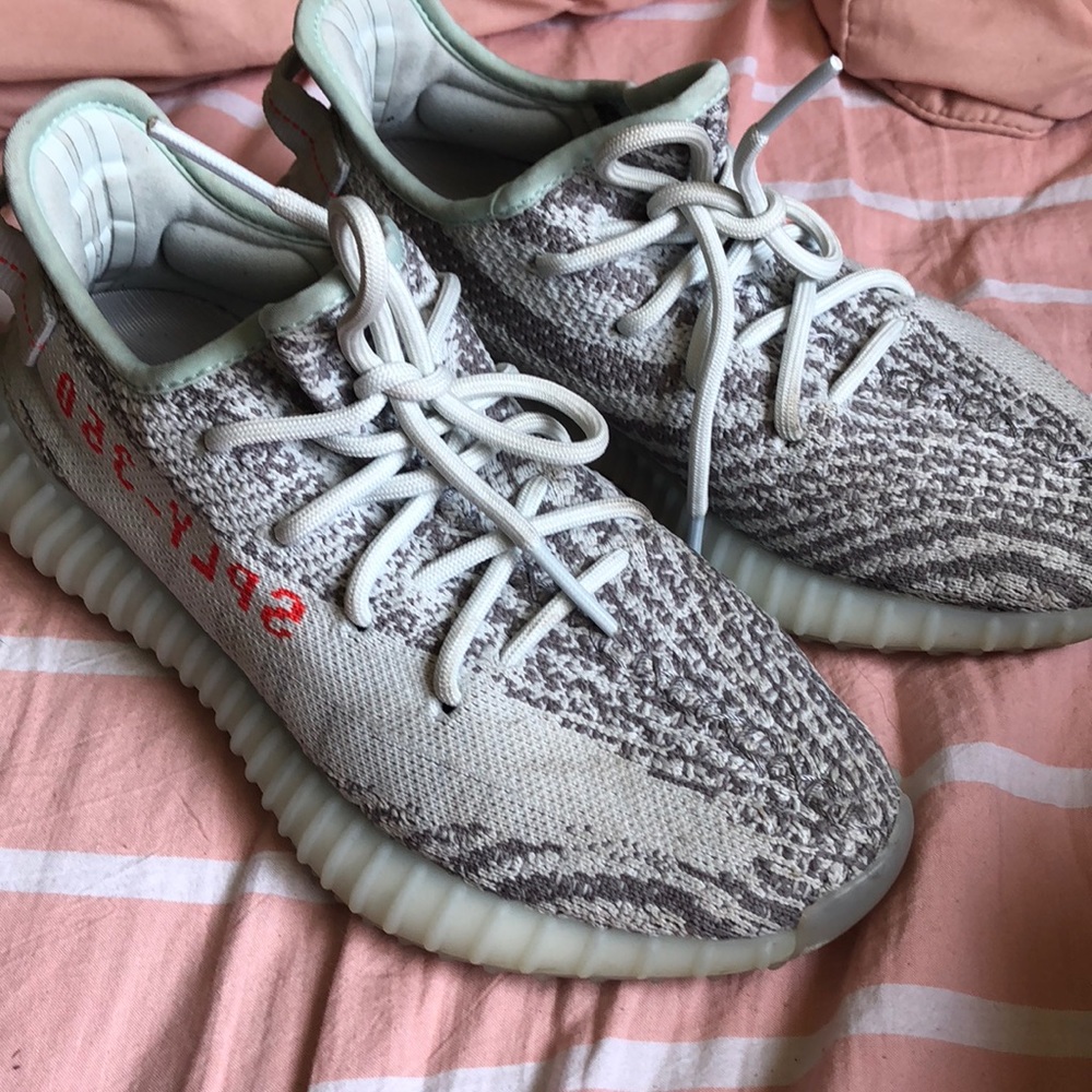 Yeezy blue tint